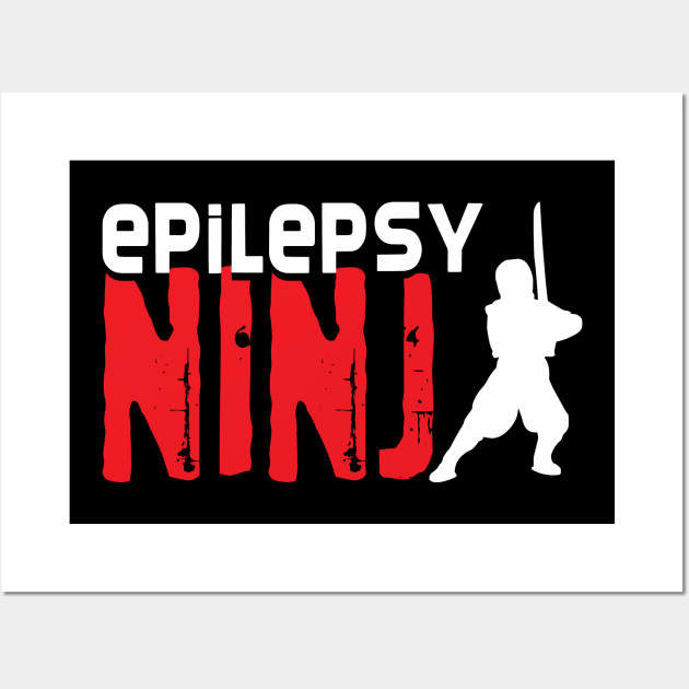 Epilepsy Ninja Wall Art by maxdax